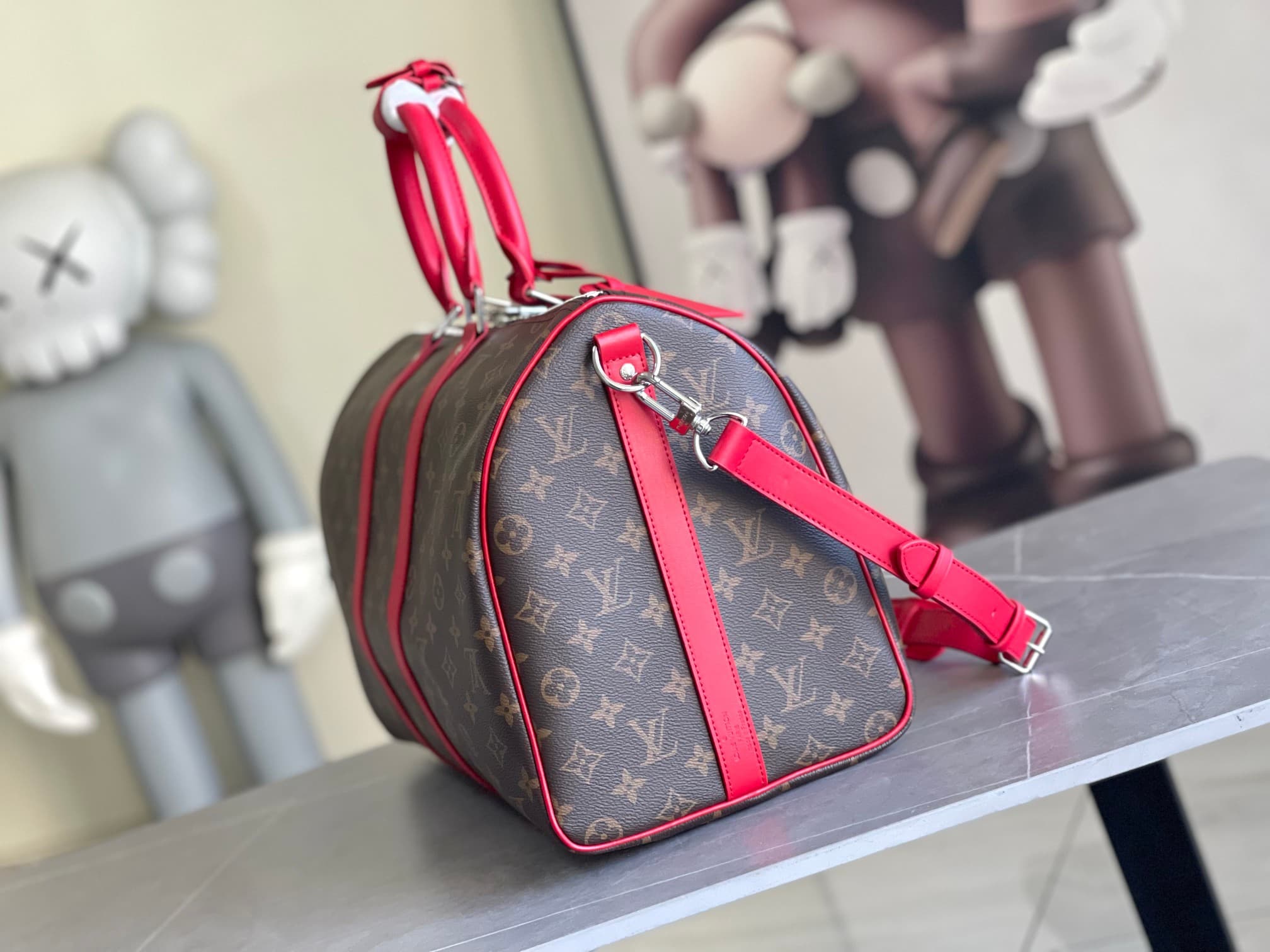 Louis Vuitton Keepall Bandoulière 45 Duffle Bag M13808