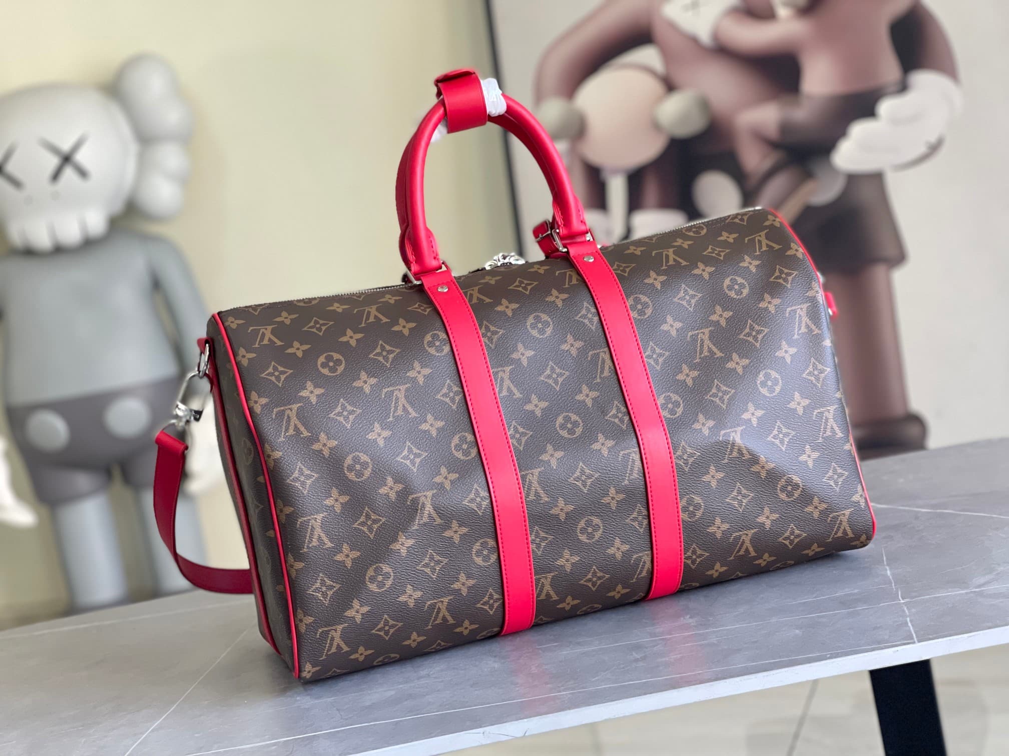 Louis Vuitton Keepall Bandoulière 45 Duffle Bag M13808