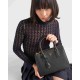 Prada Medium Galleria Saffiano Leather Bag Black 1BA863