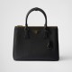 Prada Large Galleria Saffiano Leather Bag Black 1BA274