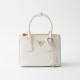 Prada Galleria Saffiano Leather mini-bag White 1BA906