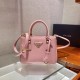 Prada Galleria Saffiano Leather mini-bag Pink 1BA906