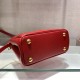 Prada Galleria Saffiano Leather mini-bag Red 1BA906