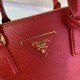 Prada Galleria Saffiano Leather mini-bag Red 1BA906