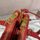 Prada Galleria Saffiano Leather mini-bag Red 1BA906