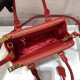 Prada Galleria Saffiano Leather mini-bag Red 1BA906