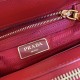 Prada Galleria Saffiano Leather mini-bag Red 1BA906