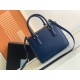 Prada Galleria Saffiano Leather mini-bag Dark Blue 1BA906