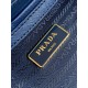 Prada Galleria Saffiano Leather mini-bag Dark Blue 1BA906