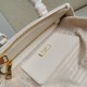 Prada Medium Galleria Saffiano Leather Bag White 1BA863