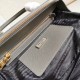 Prada Medium Galleria Saffiano Leather Bag Grey 1BA863