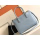 Prada Large Galleria Saffiano Leather Bag Light Blue 1BA274