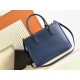 Prada Large Galleria Saffiano Leather Bag Dark Blue 1BA274