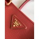 Prada Large Galleria Saffiano Leather Bag Red 1BA274