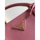 Prada Large Galleria Saffiano Leather Bag Pink 1BA274