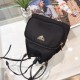 Prada Duet Re-Nylon Bucket Bag Black 1BH038