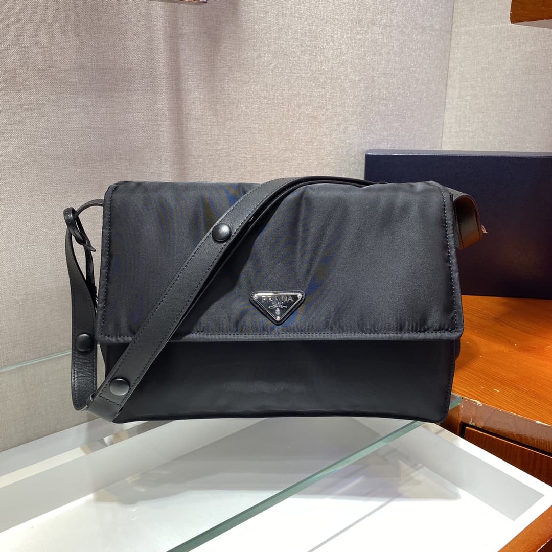 Prada Medium padded Re-Nylon Shoulder Bag 1BD255