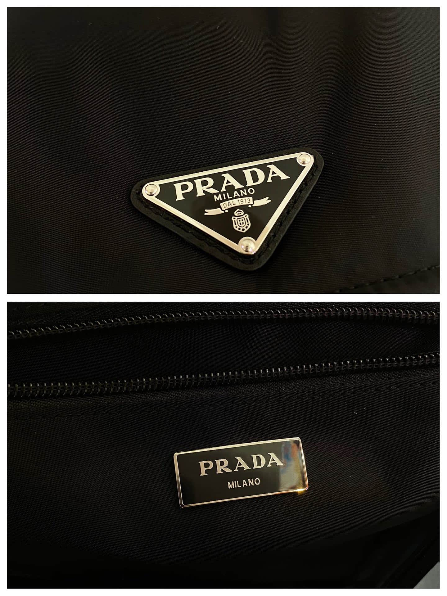 Prada Medium padded Re-Nylon Shoulder Bag 1BD255