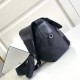 Prada Re-Nylon Shoulder Bag Black 1BD953