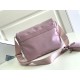 Prada Re-Nylon Shoulder Bag Pink 1BD953