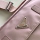 Prada Re-Nylon Shoulder Bag Pink 1BD953