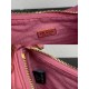 Prada Re-Edition 1995 Chaîne Re-Nylon mini-bag Dark Pink 1BC204