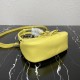 Prada Moon Re-Nylon and leather bag Yellow 1BA381