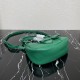 Prada Moon Re-Nylon and leather bag Green 1BA381