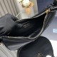 Prada Arqué small Re-Nylon and brushed leather shoulder bag Black 1BC194