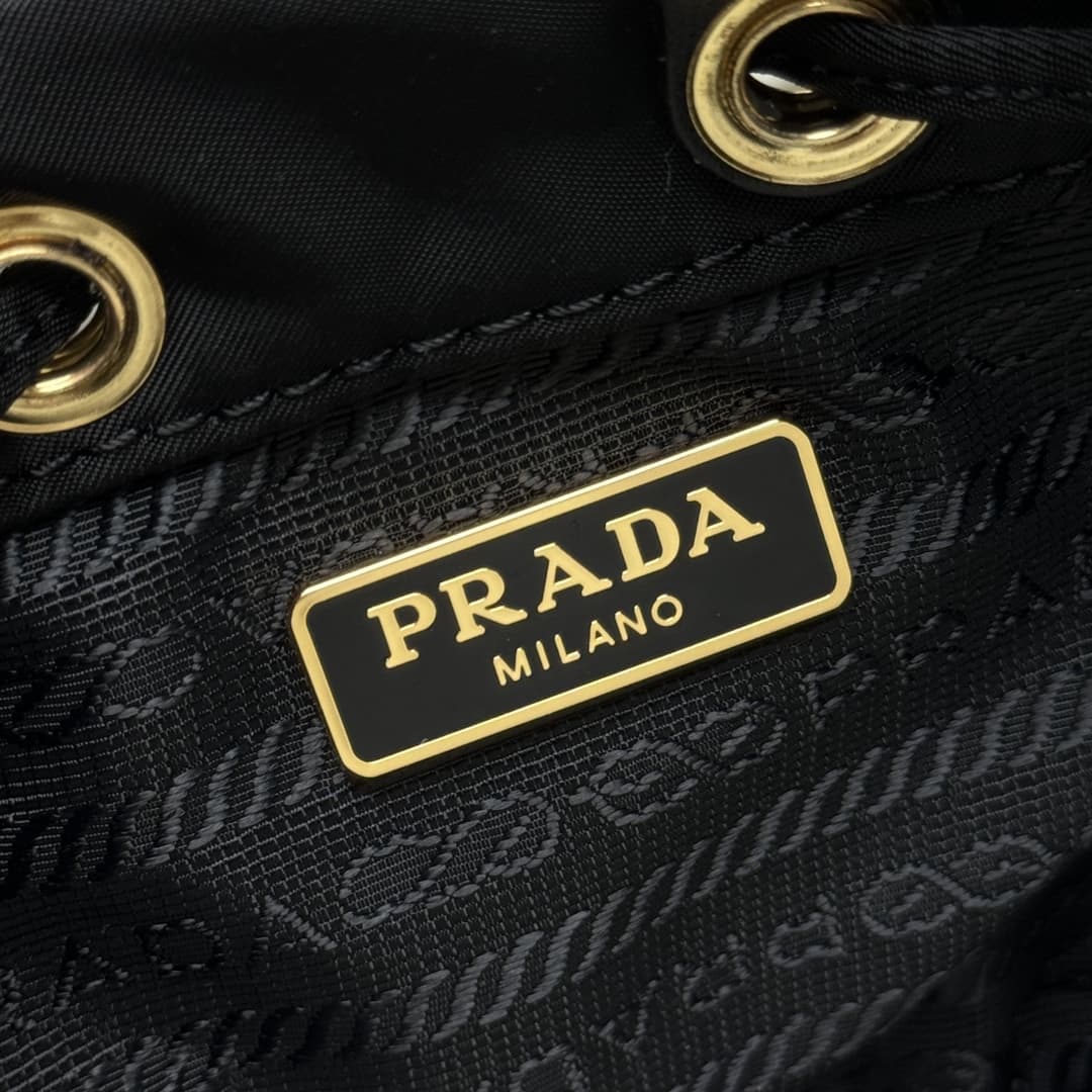 Prada Re-Nylon mini-pouch Black 1NR016