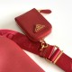 Prada Re-Edition 2005 Saffiano leather bag Red 1BH204