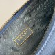 Prada Re-Edition 2005 Saffiano leather bag Blue1BH204