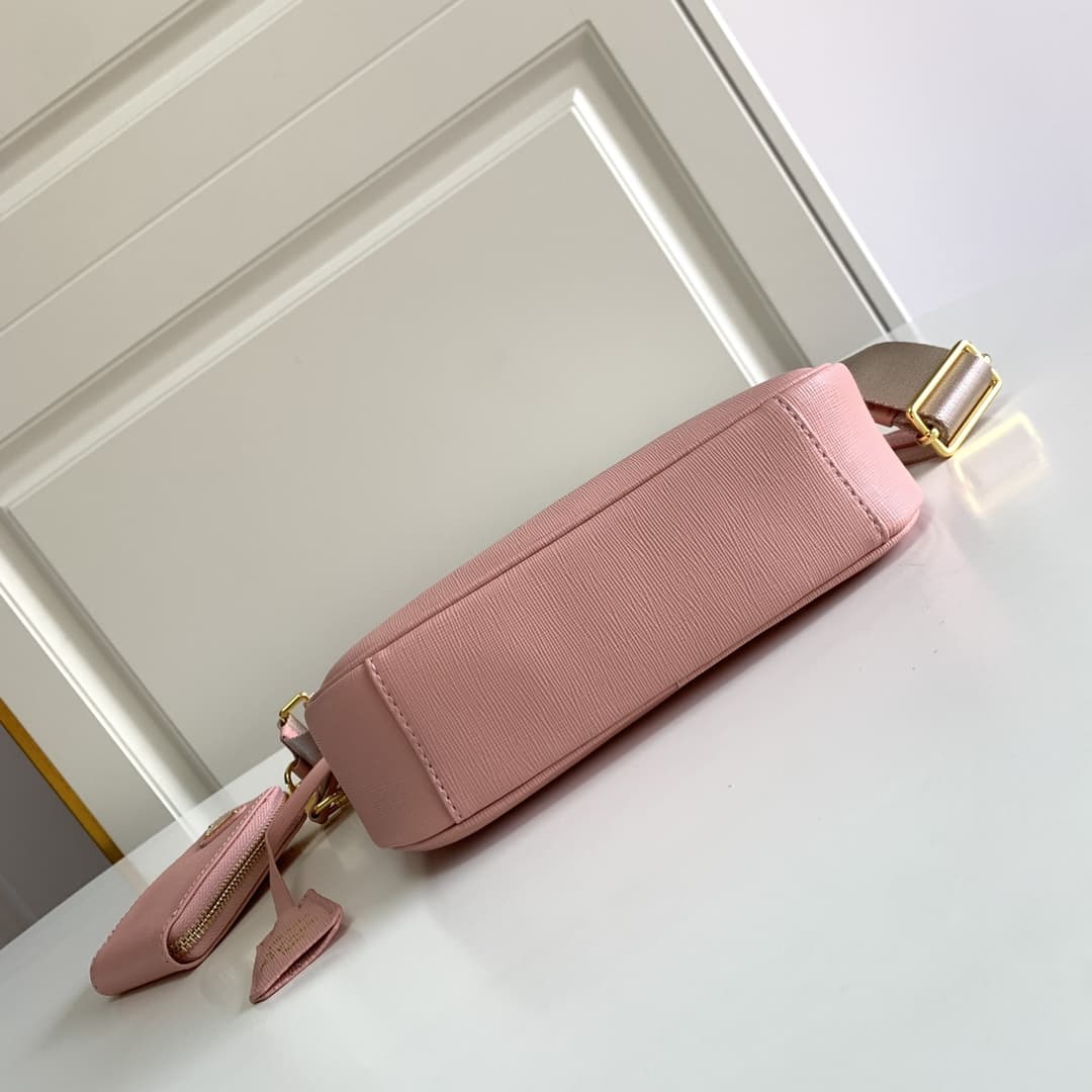 Prada Re-Edition 2005 Saffiano leather bag Pink1BH204