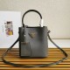 Prada Panier Saffiano leather mini-bag Grey 1BA217