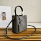 Prada Panier Saffiano leather mini-bag Grey 1BA217