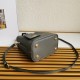 Prada Panier Saffiano leather mini-bag Grey 1BA217