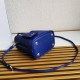 Prada Panier Saffiano leather mini-bag Royal Blue 1BA217