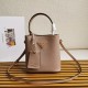 Prada Panier Saffiano leather mini-bag Dark Beige 1BA217