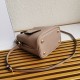 Prada Panier Saffiano leather mini-bag Dark Beige 1BA217