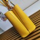 Prada Panier Saffiano leather mini-bag Yellow 1BA217