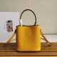 Prada Panier Saffiano leather mini-bag Yellow 1BA217