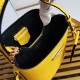 Prada Panier Saffiano leather mini-bag Yellow 1BA217