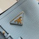 Prada Panier Saffiano leather mini-bag Blue 1BA217