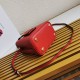 Prada Panier Saffiano leather mini-bag Red 1BA217