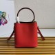 Prada Panier Saffiano leather mini-bag Red 1BA217