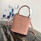 Prada Panier Saffiano leather mini-bag Light Pinkish Beige 1BA217