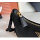 Prada Re-Edition Saffiano leather mini bag Black 1BC204