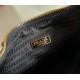 Prada Re-Edition Saffiano leather mini bag Black 1BC204