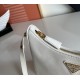 Prada Re-Edition Saffiano leather mini bag White 1BC204