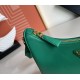 Prada Re-Edition Saffiano leather mini bag Green 1BC204